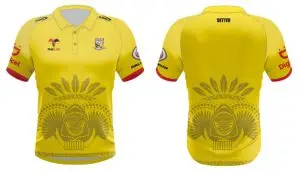 Kumuls Pacific Championships Polo 2024 — Yellow