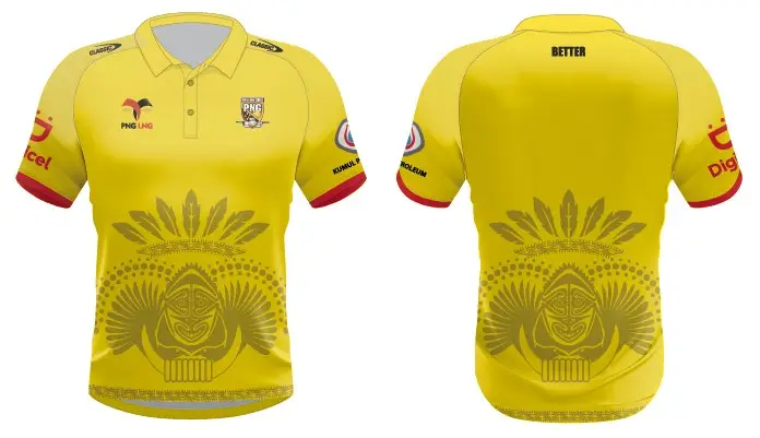 Kumuls Pacific Championships Polo 2024 — Yellow