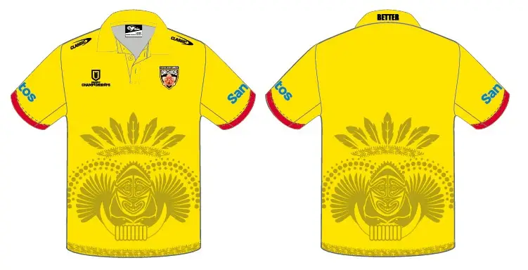 Orchids Pacific Championships Polo 2024 — Yellow
