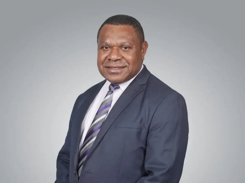 PNGRFL Chief Executive Officer in formal portrait