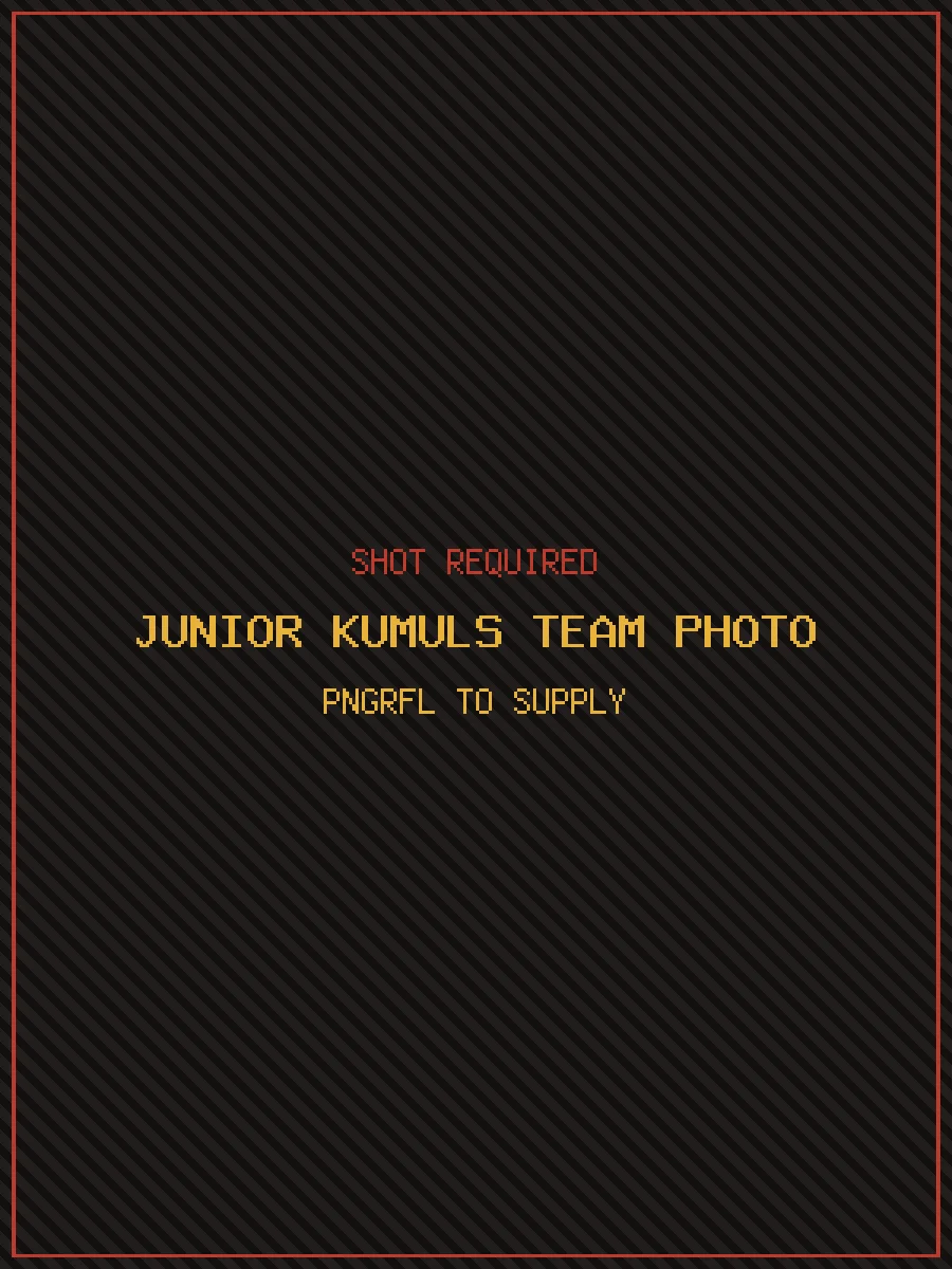 Placeholder — PNGRFL to supply photography: junior kumuls team photo