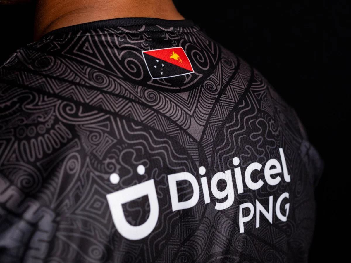 Papua New Guinea representative jersey detail